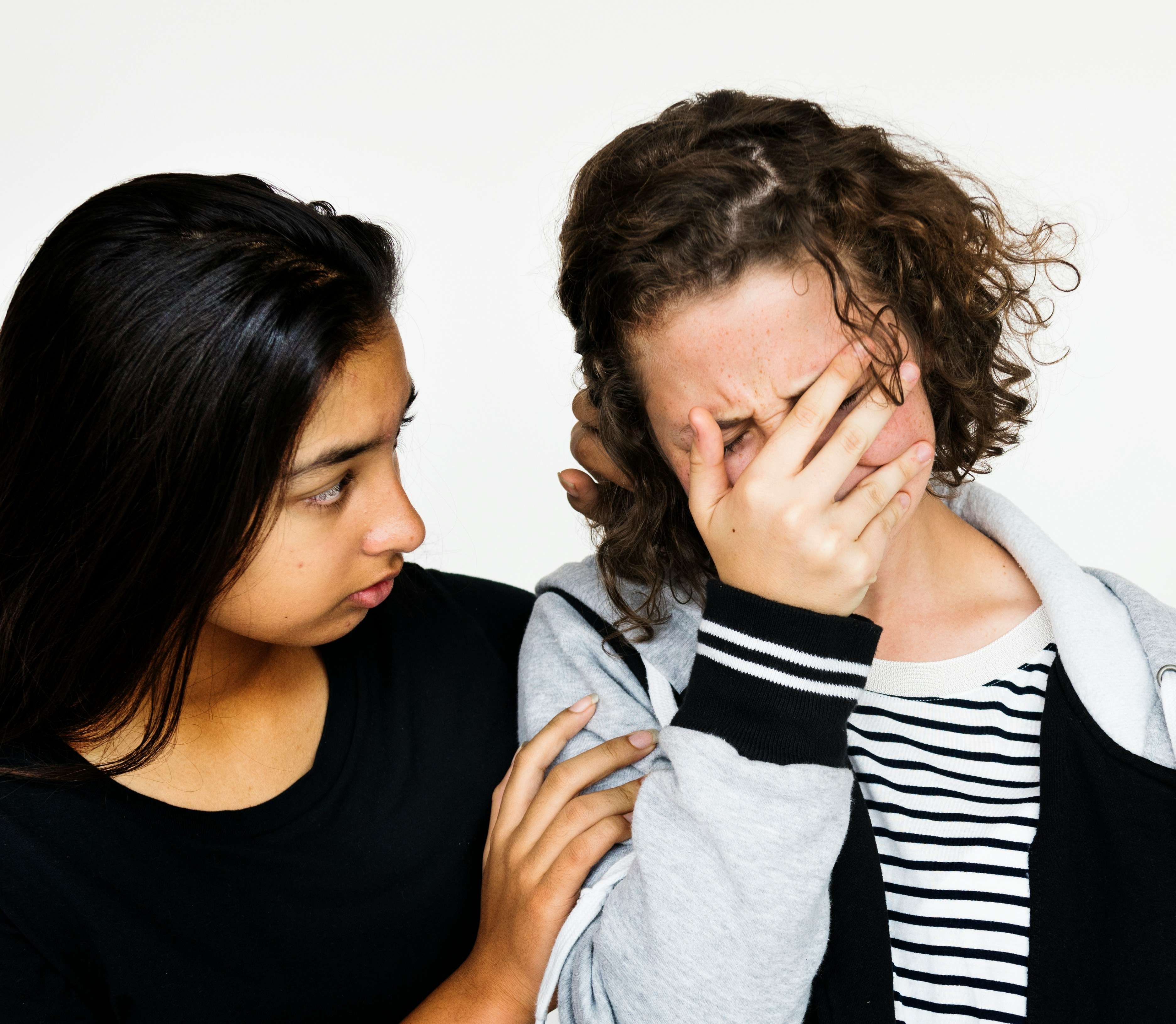 A supportive conversation between two people representing mental health care for depression at Ventana Mental Health